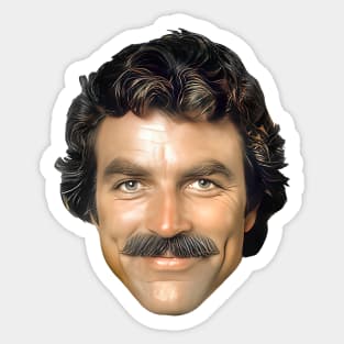 Tom Selleck Sticker